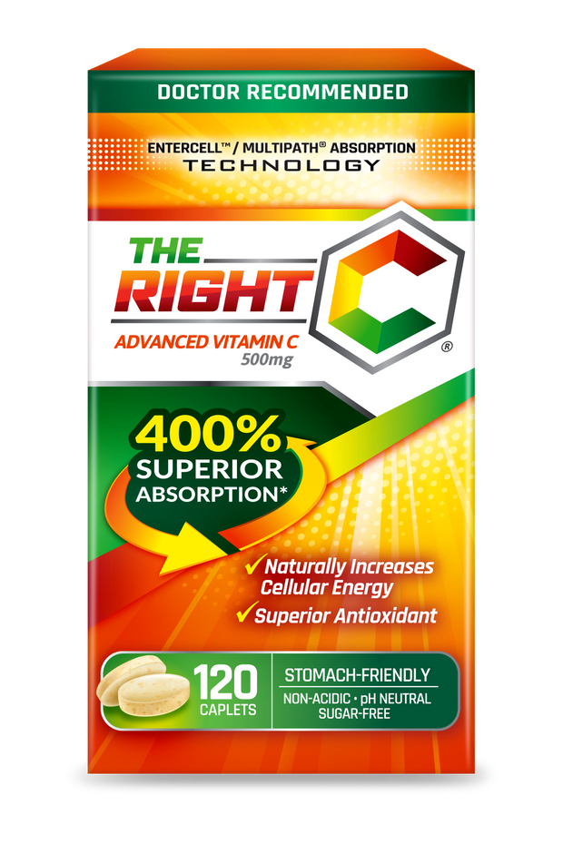 THE RIGHT C Advanced Vitamin C Caplets (500MG)